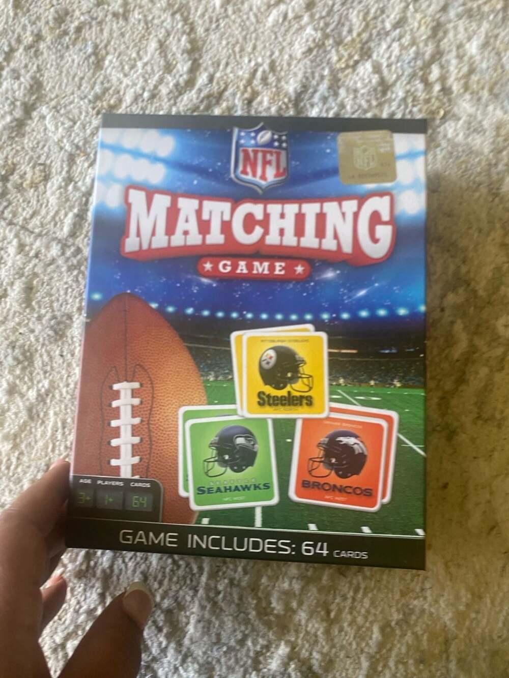 League NFL Matching Game